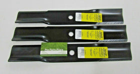 3 USA blades will fit JOHN DEERE SABRE SCOTSS M41967 M127466 46" DECKS 1546GS