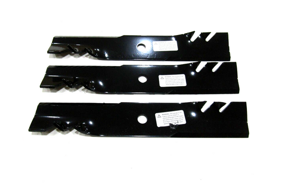 3 OEM BAD BOY blades 42" decks Bad Boy 038-4222-00 FITS BAD BOY MZ & RAMBLER 42"