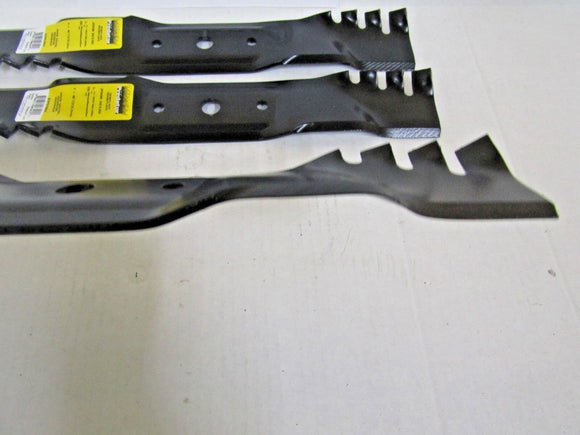 3 USA Predator blades will fit JOHN DEERE 48" DECK GX20250 GX20434 GX20819