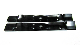 2 USA blades will fit John Deere 42" D100 D105 D110 D120 D125 D130 LA100 LA105 - 0