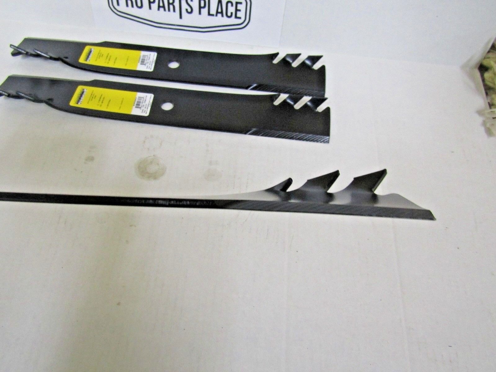 3 PREDATOR USA MULCHING BLADES TORO TIMECUTTER Z 50" CUT 110-6837-03 112-9759-03 - 0