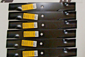 6 REP USA XHT BLADES FOR HUSQVARNA 575265901 54" DECKS PZ6034 PZ7234 PZ6029