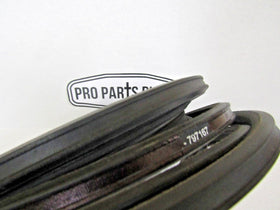 NEW OEM SPEC DECK BELT REAR DISCHARGE HUSTLER 797167 DOULBE ANGLED ARAMID CORDED - 0