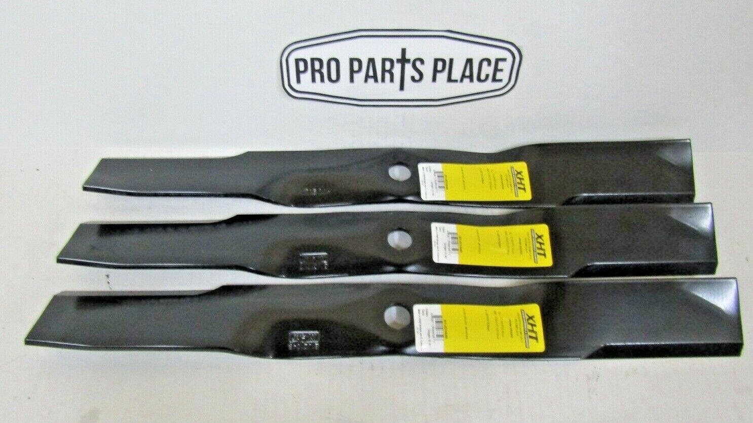 3 USA blades will fit JOHN DEERE M158112 FITS Z465 Z535M Z540M 62C DECKS