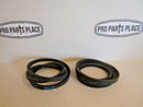 2-REPLACEMENT BELTS MADE TO OEM SPECS EXMARK 103-4761 LAZER Z HP 465 505 523 565-1