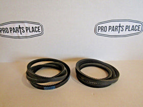 2-REPLACEMENT BELTS MADE TO OEM SPECS EXMARK 103-4761 LAZER Z HP 465 505 523 565