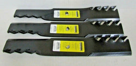 3 REPL USA XHT HD BLADES BAD BOY 038-4820-00 GRAVELY 04919100 48" DECKS MULCHING