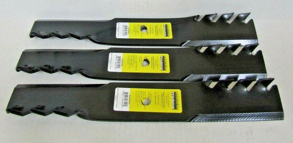 3 REPL USA XHT HD BLADES BAD BOY 038-4820-00 GRAVELY 04919100 48" DECKS MULCHING