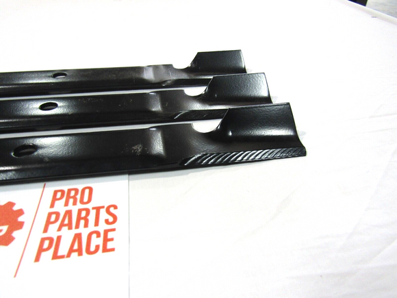 3 USA XHT Blades will fit Toro 54" Titan ZX5400 ZX5420 115-9560-03 115-4999-03