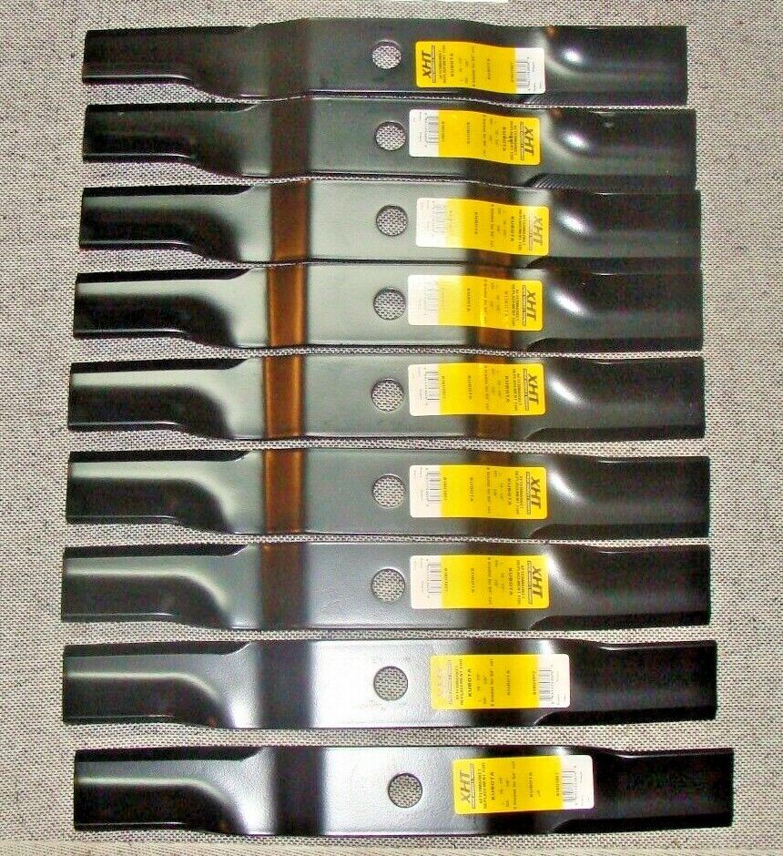 9 USA XHT HEAVY DUTY BLADES KUBOTA K5619-34350 K561934350 FOR 54" CUT DECKS