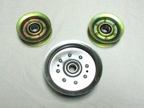 48" Deck idler pulleys will fit John Deere 100 Series L120 L130 145 155C Mower - 0