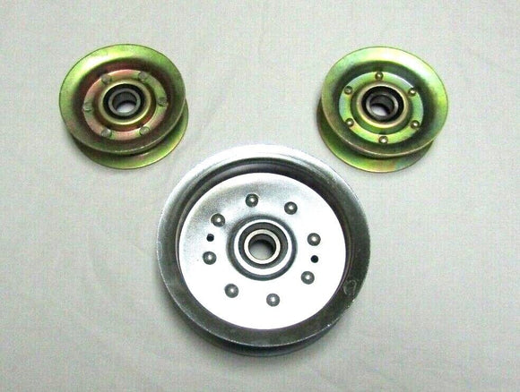 48" Deck idler pulleys will fit John Deere 100 Series L120 L130 145 155C Mower