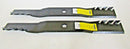 2 USA blades will fit JOHN DEERE LA100 LA110 LA120 LA105 LA115 LA135 Z225 X110-1