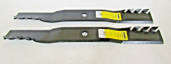 2 USA blades will fit JOHN DEERE LA100 LA110 LA120 LA105 LA115 LA135 Z225 X110