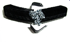 66 tiller tines blades for King Kutter 505066 fits TG84 TG-84 33L & 33R w/ BOLTS