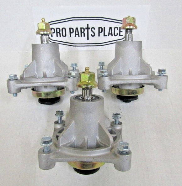 (3) CRAFTSMAN 48" RIDER MOWER DECK MANDRELS 174356 532174356 SHORT HOUSING