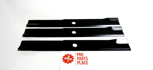 3 USA MADE XHT BLADES EXMARK 103-6388 103-6388-S LOW LIFT IDEAL IF NOT BAGGING