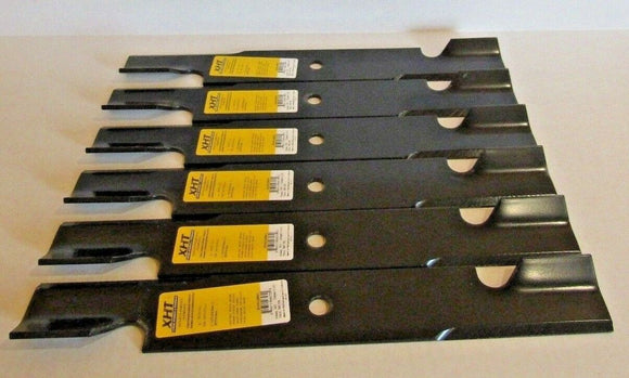 6 XHT HD USA BLADES FOR SCAG 52" CUT 482462 48185 481711 481707 48108 482878