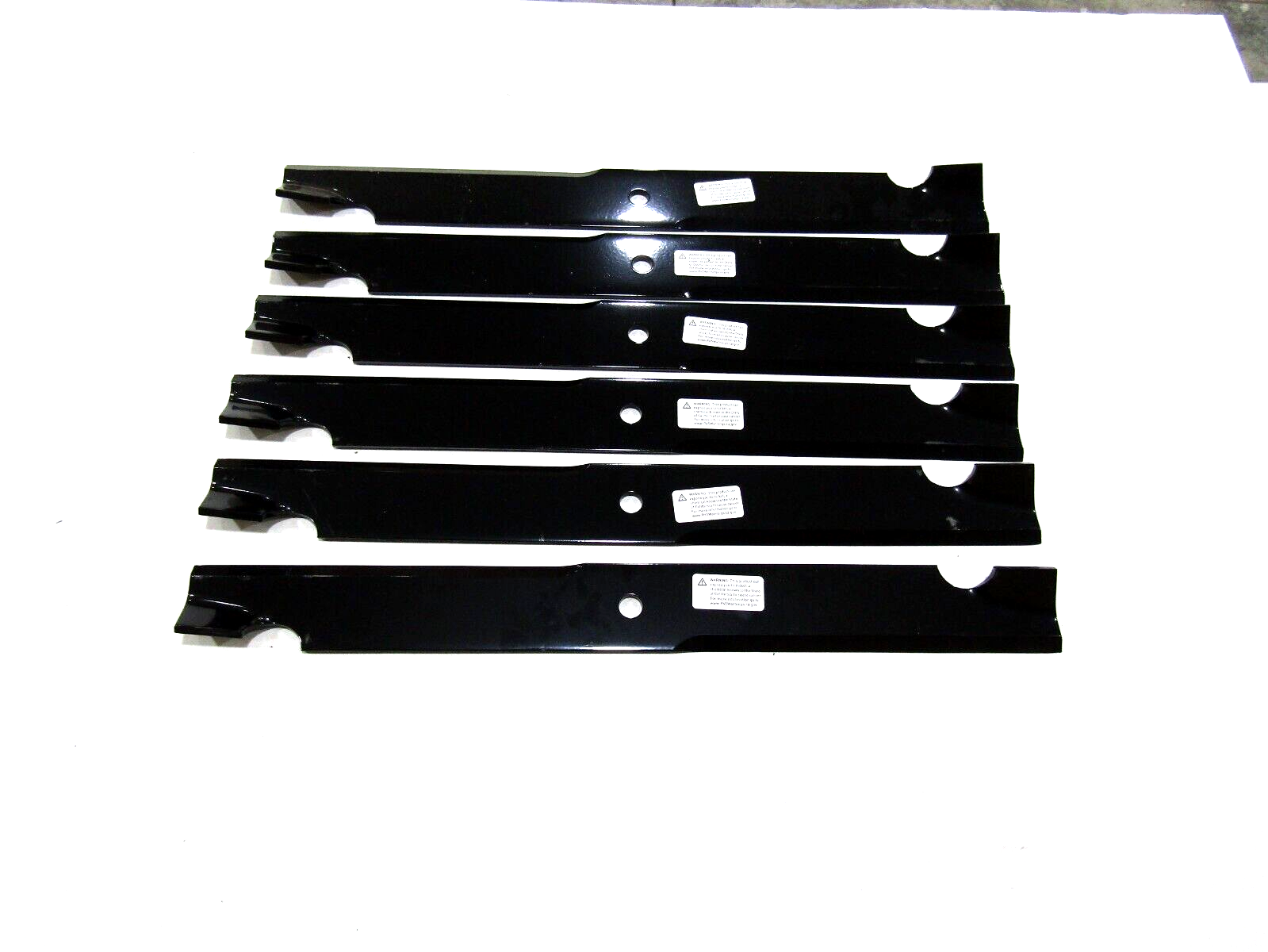 6 GENUINE BAD BOY blades 72" decks Bad Boy 038-7230-00 FITS 72" DECKS many model