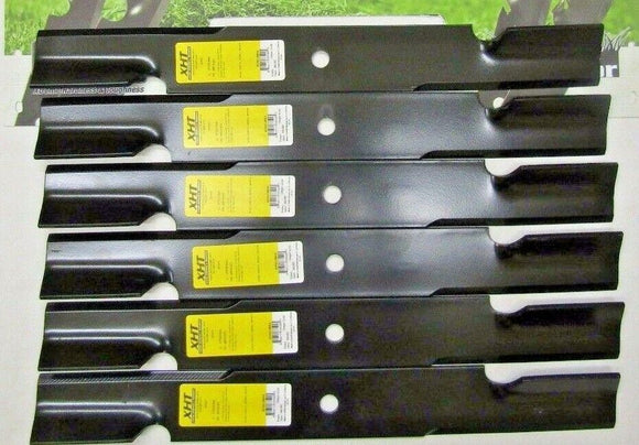 6 USA XHT BLADES FOR SCAG 482881 48111 481708 481712 482787 61" NEW STYLE AIR LI