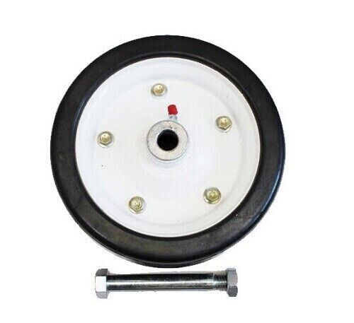 King Kutter 502020 finishing mower wheel. 9" NO FLAT tire with the 5/8" axle bol