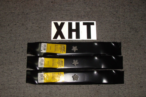3 USA XHT HD MULCHER  BLADES 46" CRAFTSMAN 145708 152443 163819 157033 170698