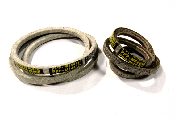 Variator belt set will fit John Deere M82258 M44121 110 210 212 214 216 208 200