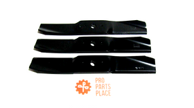 3 USA blades will fit Cub Cadet 48" 2518 301 317 4814R 4815F 1816F GT2186 GT2521