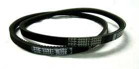 1 Set of 2 pto shaft belts for KUBOTA 66021-25080 G3200,G4200,G5200,G6200