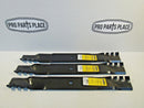 3 XHT PREDATOR MULCHING USA BLADES COUNTRY CLIPPER H1708 H-1708 91-128 60"-1