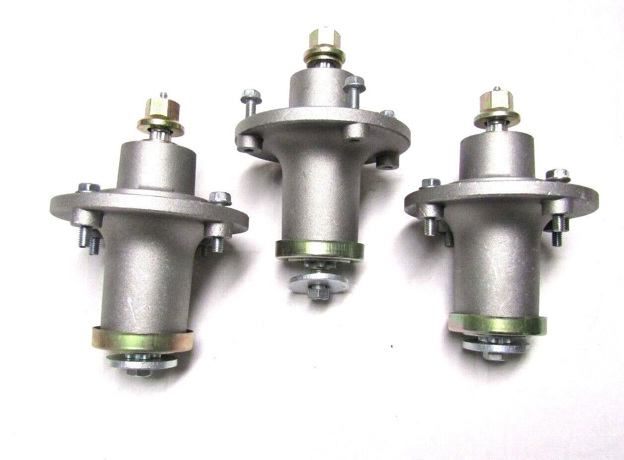 3 pack Complete spindle assembly for HUSQVARNA 539112170 532173436 48" 52" & 61"