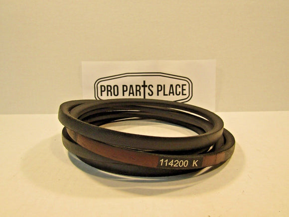 ARAMID OEM EXACT FIT SPEC BELT TORO WHEEL HORSE 114200 114-200 1/2" X 123.75"