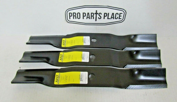 3 REP HEAVY DUTY XHT BLADES KUBOTA K5617-34330 K561734330 54" DECKS 23ZG 54GR
