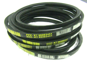 KUBOTA DM2028 DM2032 2600 DISC MOWER REPLACEMENT BELTS KT99202431 MADE TO OEM SP