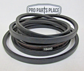 NEW OEM SPEC BELT WOODS 18440 FIT L59F15 L59JD65 348Y169 59LB MOUNTED ON LOW BOY