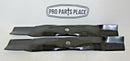2 USA blades will fit JOHN DEERE M148613 HIGH LIFT 42" GT225 GT235 GT245-1