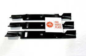 3 USA XHT Blades will fit Exmark 115-2454-03 Toro Timecutter X5450 74867 54"