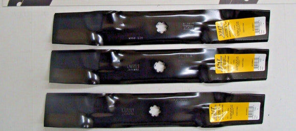3 USA blades will fit JOHN DEERE D155 D160 LA130 LA145 LA155  X165 Z245 Z255