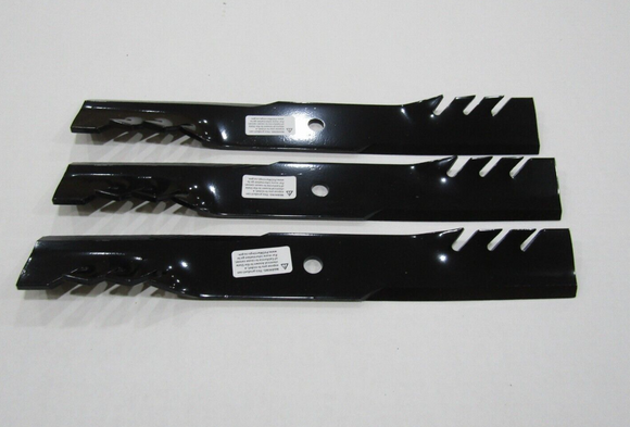 3 OEM BAD BOY blades 54" decks  Bad Boy 038-0003-00 MZ, MAGNUM,ZT ELITE,REBEL RO
