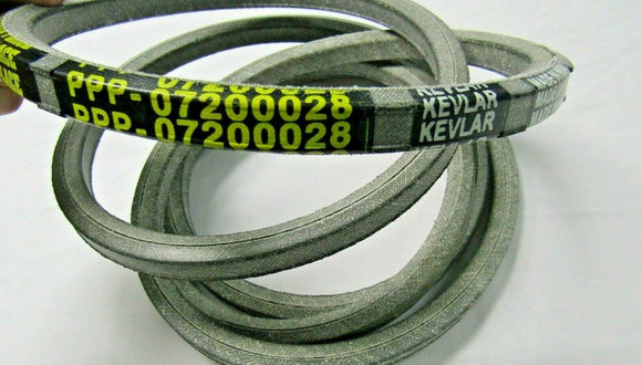 EXACT OEM SPEC ARAMID BELT GRAVELY ARIENS 07200028 DOUBLE ANGLE V BELT 60" CUTS