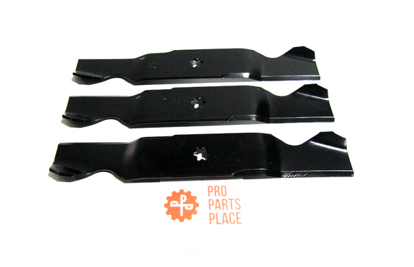 3 USA blades for CUB CADET 54"  SLT 1554 SLTX 1054 GTX 1054 RZT554 SLTX 1054