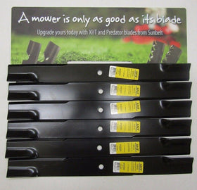 6 USA XHT BLADES FOR 72" SCAG 48112 48113 481709 482002  BAD BOY 038-7220-00