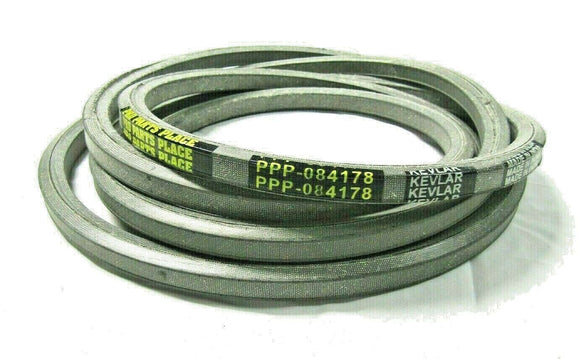 Made with Kevlar belt Hustler 084178 Quadcycler Super 104 Mower deck double angl