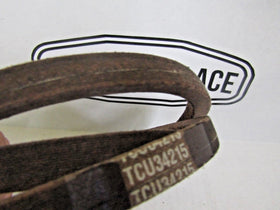 Spec pump drive belt will fit JOHN DEERE TCU34215 652B 652E 652M QUIK-TRAK - 0