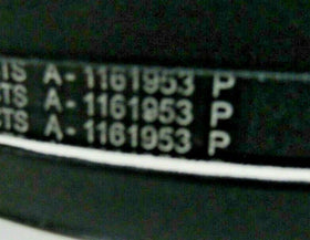 REPLACEMENT OEM SPEC PUMP DRIVE BELT TORO EXMARK 116-1953 SEVERAL LAZER Z MODELS - 0