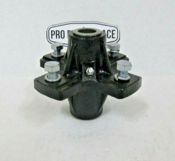 ROTARY CUTTER BUSH HOG TAIL WHEEL HUB HEAVY DUTY CAST IRON FOR 1" AXLE BOLTS