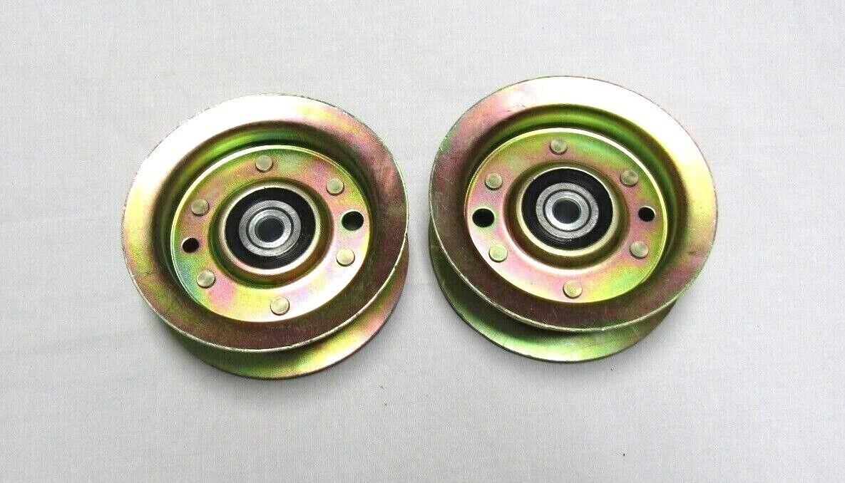 2 Idler pulley for Toro 106-2175 132-9420, fits many models on 42" & 50" decks