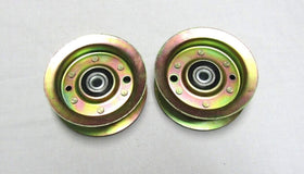 2 Idler pulley for Toro 106-2175 132-9420, fits many models on 42" & 50" decks - 0