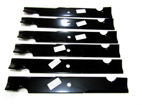 6 OEM BAD BOY blades 54" decks  Bad Boy 038-0001-00 038-0002-00 NOT AFTERMARKET