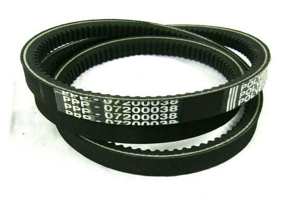 Replacement cogged secondary belt for Ariens Gravely 07200038 on 60" decks
